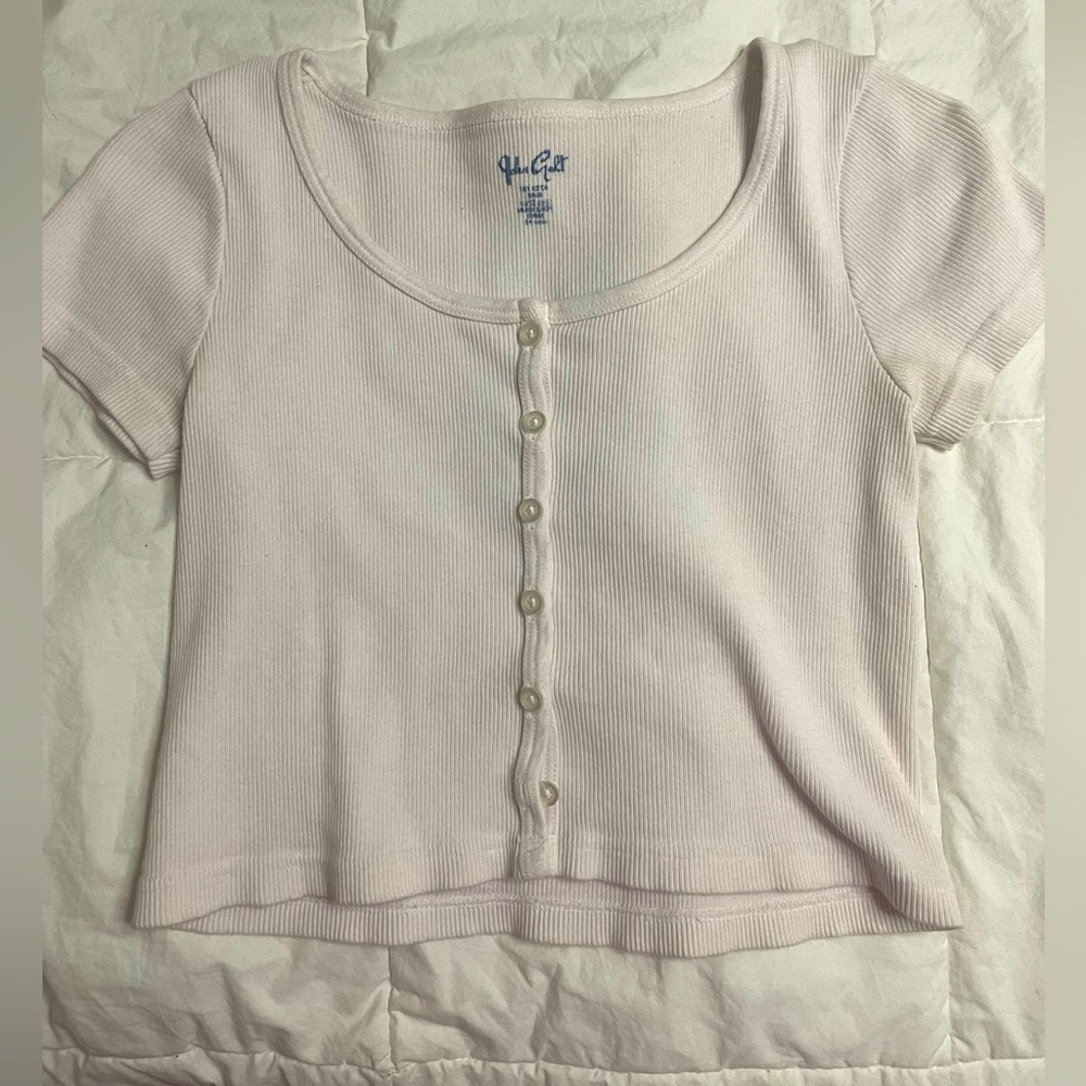 Light pink brandy melville top